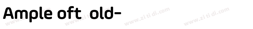 AmpleSoft Bold字体转换